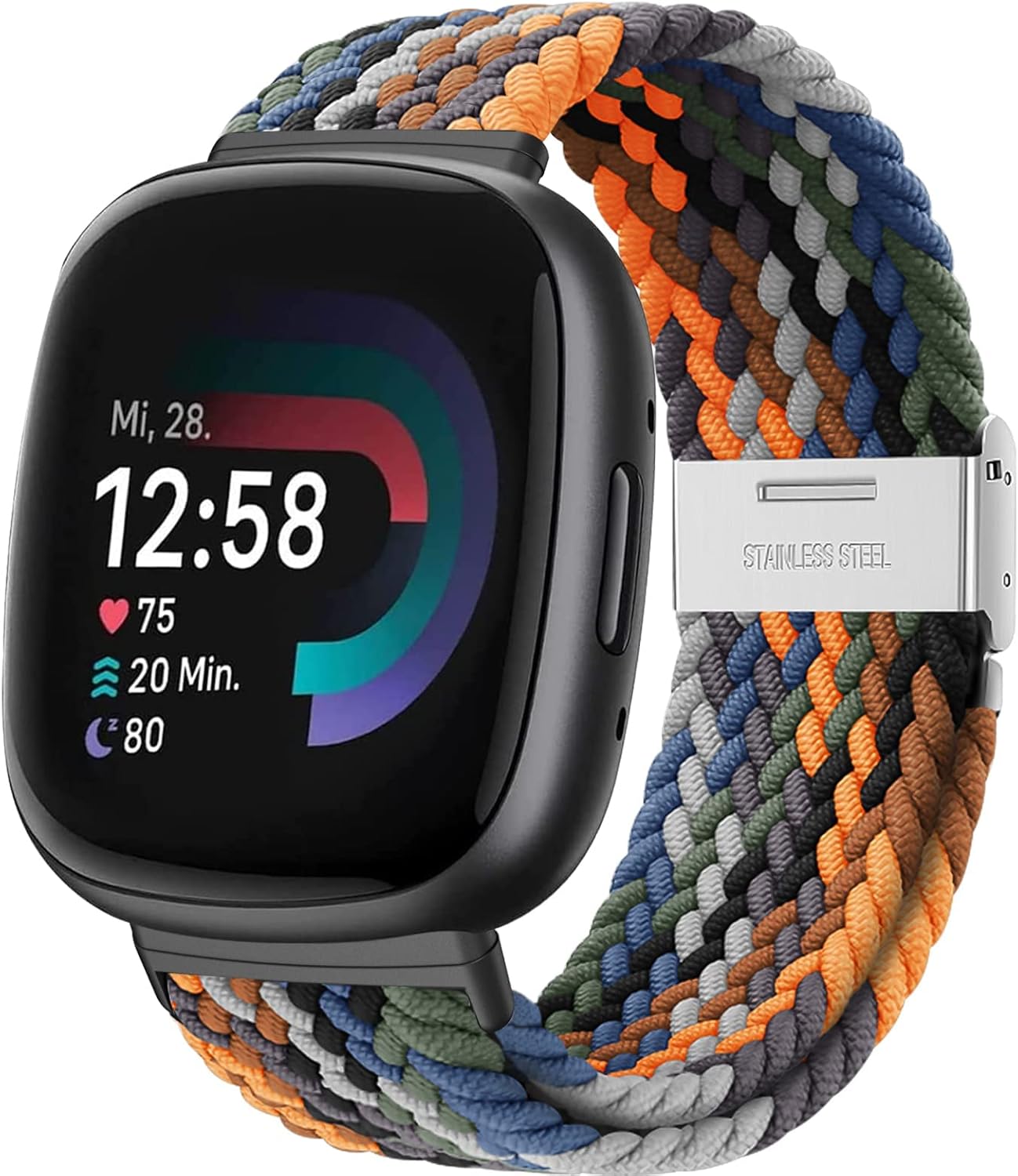 YASPARK Compatible with Fitbit Versa 4/Fitbit Versa 3/Fitbit Sense 2