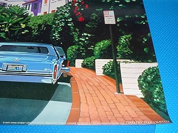 Amazon.co.jp: 河田久雄イラスト「模写」ポスター/E-00241980年当時物