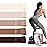 Resistance Loop Exercise Bands, Resistance Bands Exercise Bands for Home Fitness, Stretching, Strength Training, Physical Therapy,Elastic Workout Bands for Women Men Kids, Set of 5 (Coffee)
