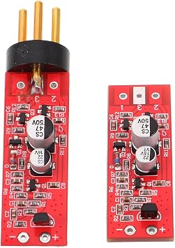 Holibanna 2PCS Mic Power Circuit Board - Bottle Microphone Amplifier Board Pcb - Condenser Mic Upgrade for Repairers Music Recording Equipment Studio Production