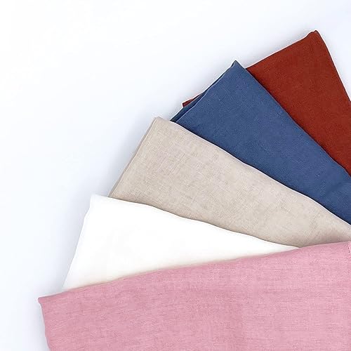 Miniatura 7 de HOCAMAX Juego de 10 servilletas de gasa de 20 x 20 pulgadas, hechas de 100% poliéster, suave, reutilizable, lavable, duradera, ideales para fiestas,