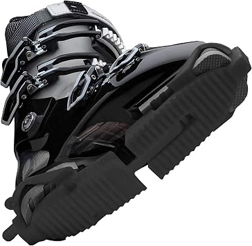 SkiSkootys Ski Boot Bottom Protector - Foldable Ski Boot Traction Cleats | Slip-Resistant for Walking on Ice & Snow - Adjustable Skiing Accessories - USA Made