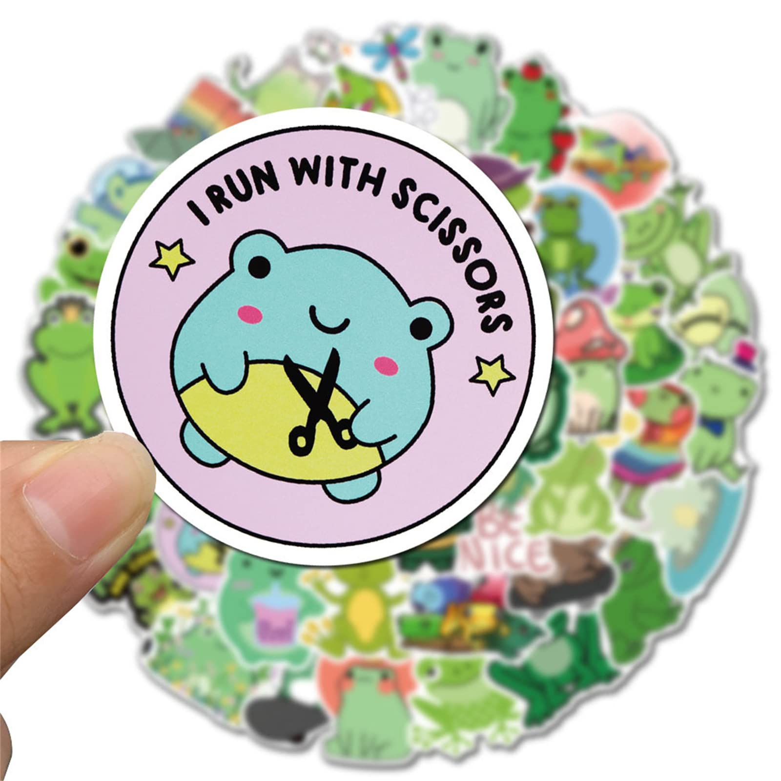 N/C – Lot De 100 Autocollants En Vinyle Imperméable En Vinyle