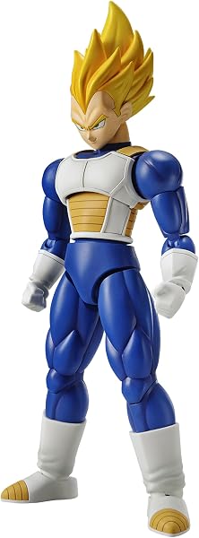 フィギュアライズスタンダード ドラゴンボール 超サイヤ人ゴッド超サイヤ人ベジット 色分け済みプラモデル - 4