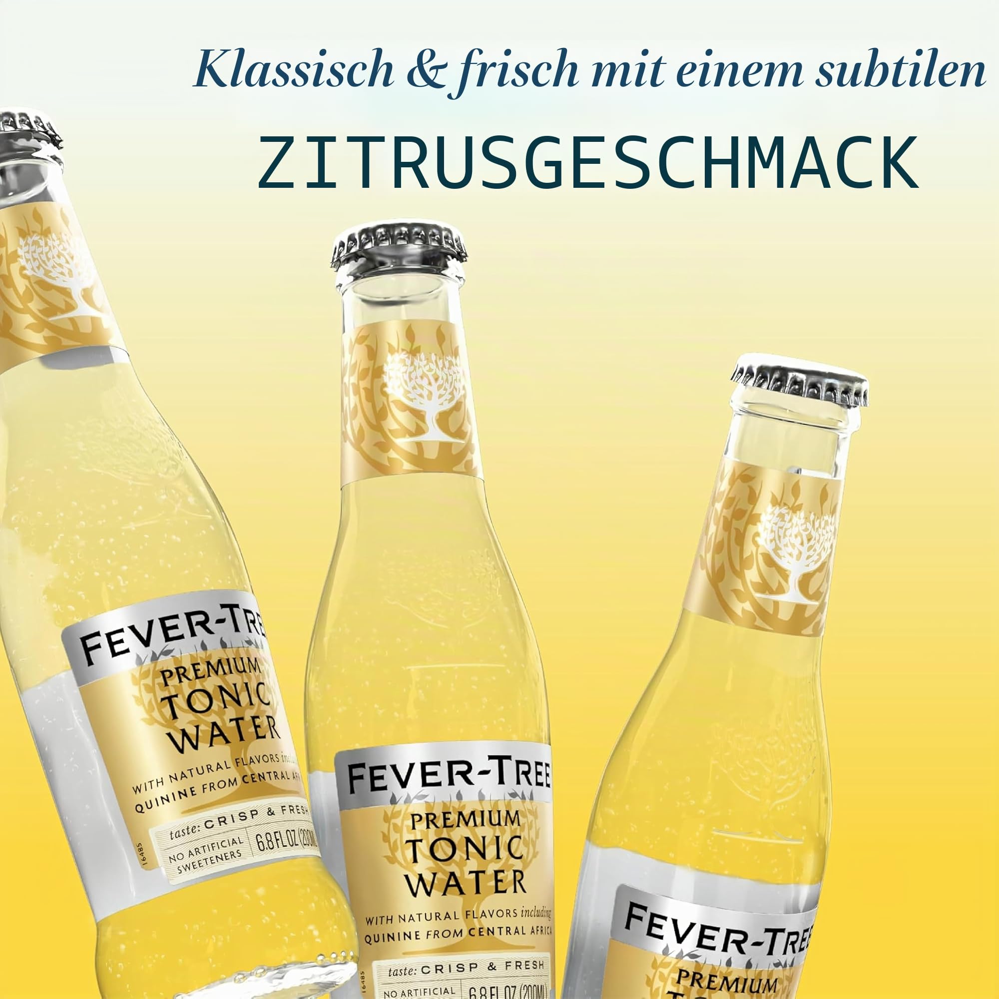 Fever-Tree CP500103 Indian Tonic Wasser 24 Dosen, Größe 150ml
