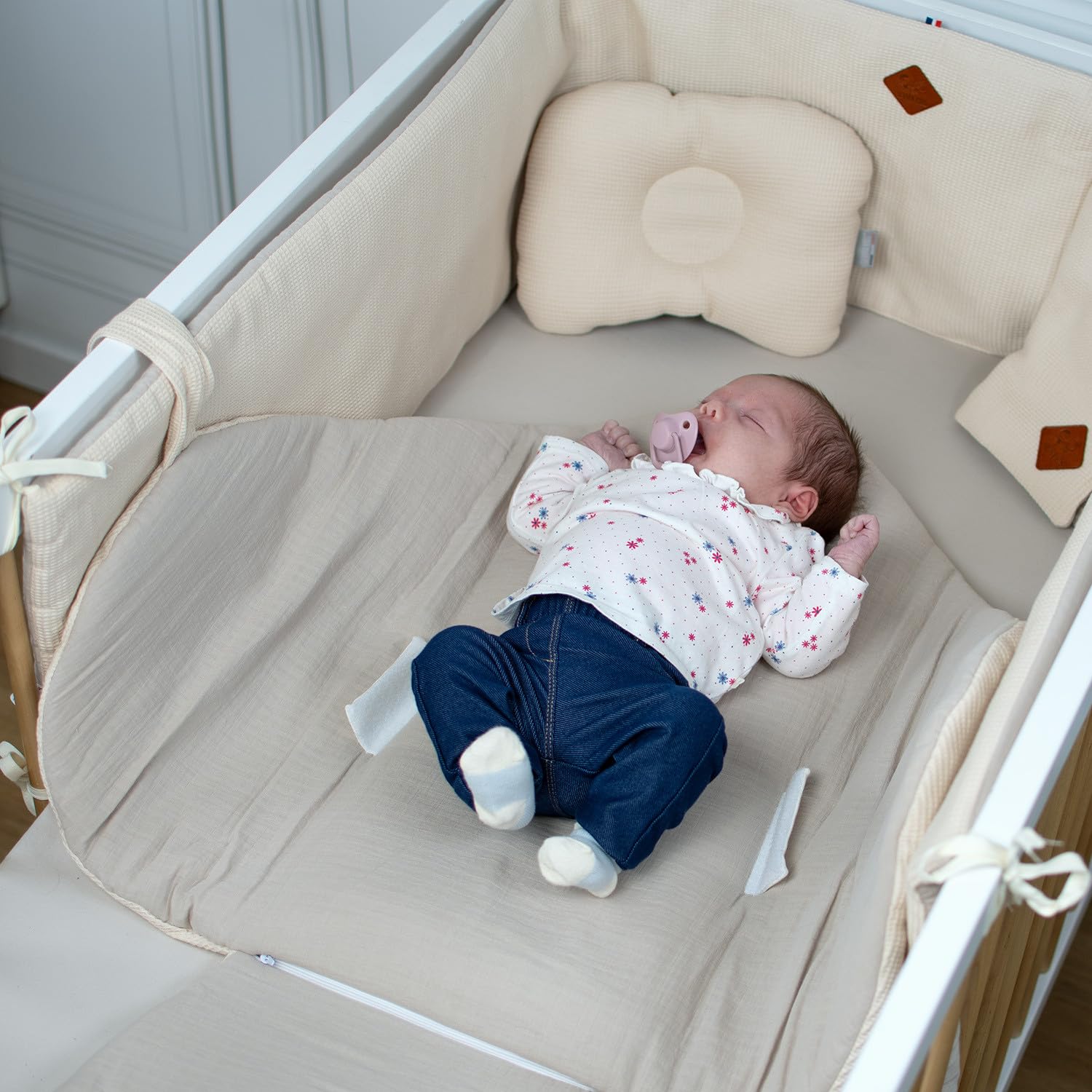 Sevira Kids - Calze antiscivolo con suola, 100% in vera pelle, taglie dal 23 al 32