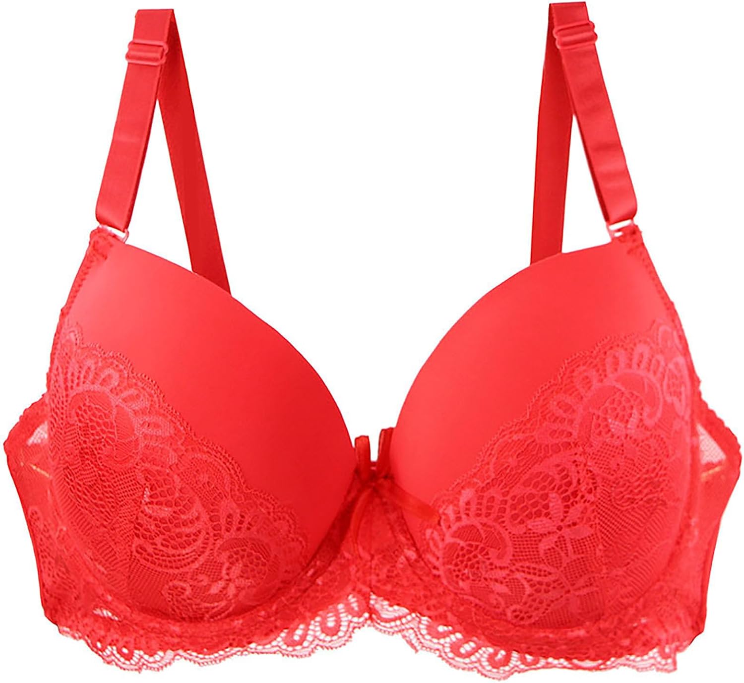 Full Coverage Underwire Bra Womens Lace Push Up Bras Padded Support Lift Comfort Soft Everyday Lingerie Intimates