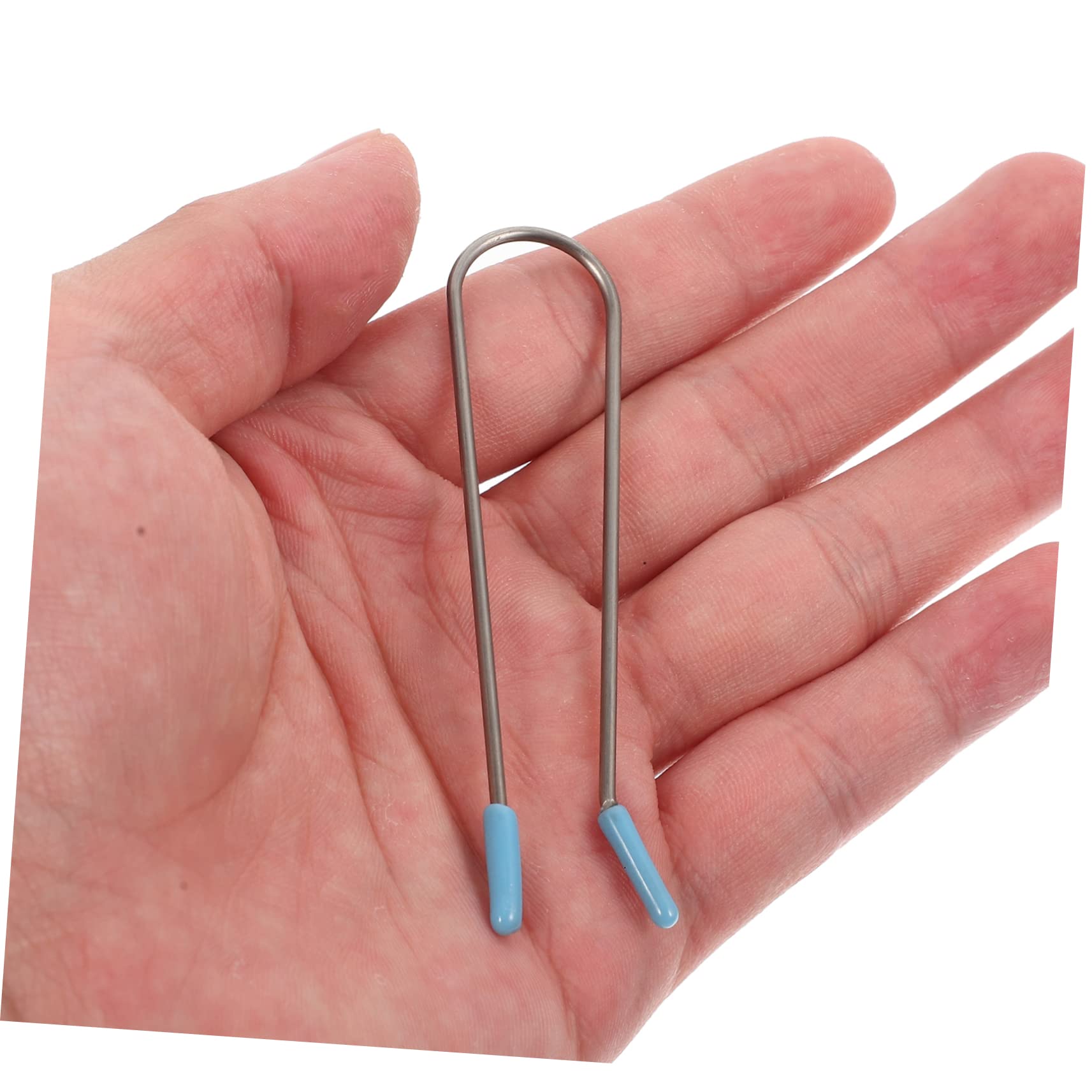 SOESFOUFU 20pcs Hair Roller Clips Set Spiral Perm Rods Clips for Hot Rollers Stainless Steel Hair Styling Tools Replacement Kit