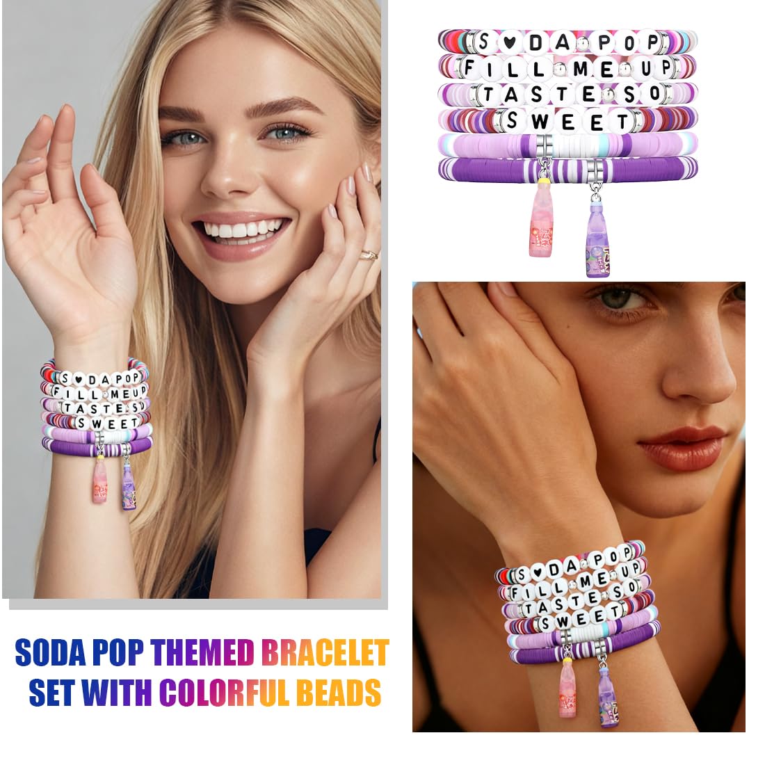 Pulsera Estilo K-Pop para Niñas – Inspirada en Demon Hunters – Pulsera de Amistad para Niños y Adolescentes – Accesorio de Cosplay y Regalo para Fans — view 5