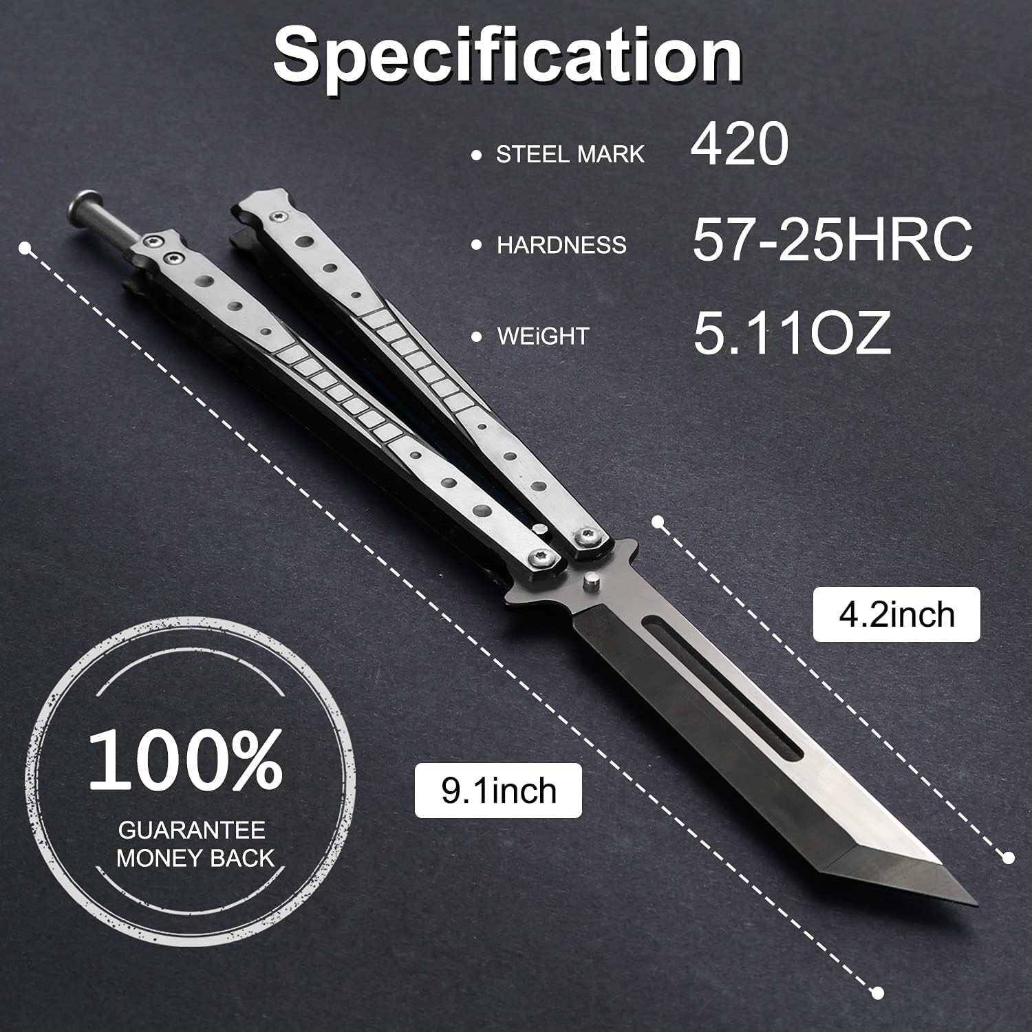 Trainer Tool with Sure Spring Latch for Boys Girls Finger Training and Practice Stainless Steel (Black) : Sports & Outdoors