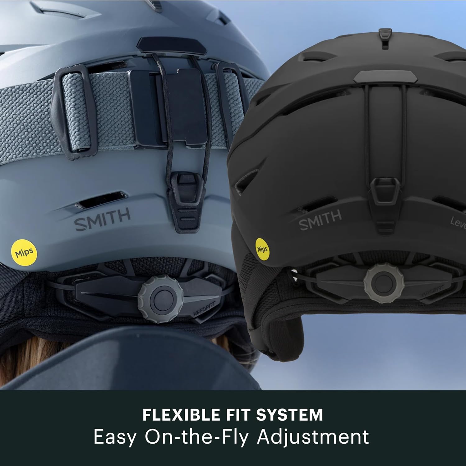 SMITH Level Helmet for Men – Adult Snowsports Helmet with MIPS Technology + Zonal Koroyd Coverage – Lightweight Protection for Skiing & Snowboarding