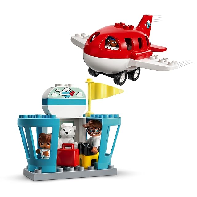 Foto 6 de 8 de LEGO 10961 Duplo Town Avión y Aeropuerto