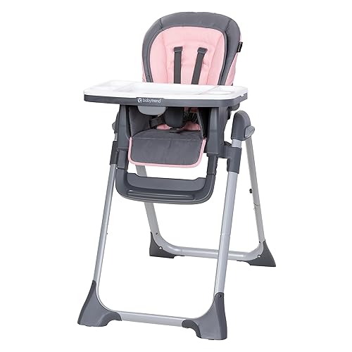 Vista 14 de Baby Trend Silla alta con pliegue plano, color negro estelar