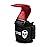 Gymreapers Weight Lifting Hooks (Pair), Heavy Duty Power Wrist Straps Hand Grip Support For Deadlifts, Pull Ups, Shrugs - Gym Gloves For Men and Women (Red)