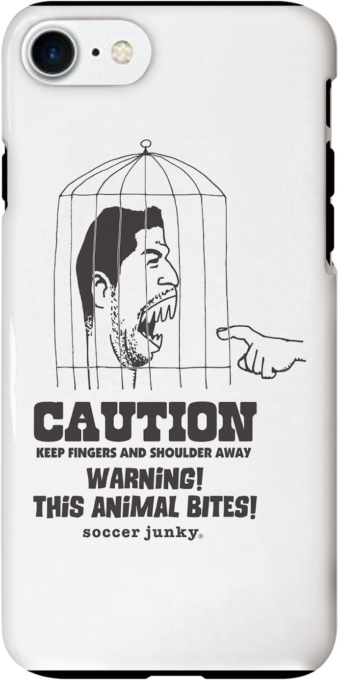 Amazon Co Jp Iphonese 第2世代 Iphone8 Iphoneケース ハードケース 薄型 耐衝撃 側面印刷 Soccer Junky サッカージャンキー Caution Collaborn Iphone7 Iphone6s Iphone6対応 ホワイト 家電 カメラ