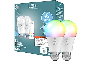 GE LED+ Color Changing LED Light Bulbs with Remote