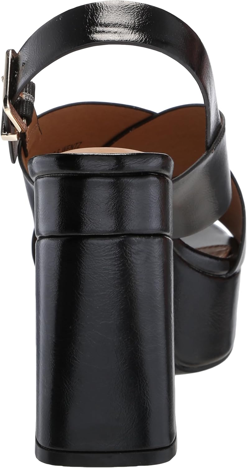 DV Dolce Vita Wentz Sandal, Black Shiny, 9.5 - Image 3