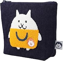 Amazon | にゃんこ大商店オリジナル サガラ刺繍ポーチ ネコ店員 | ポーチ