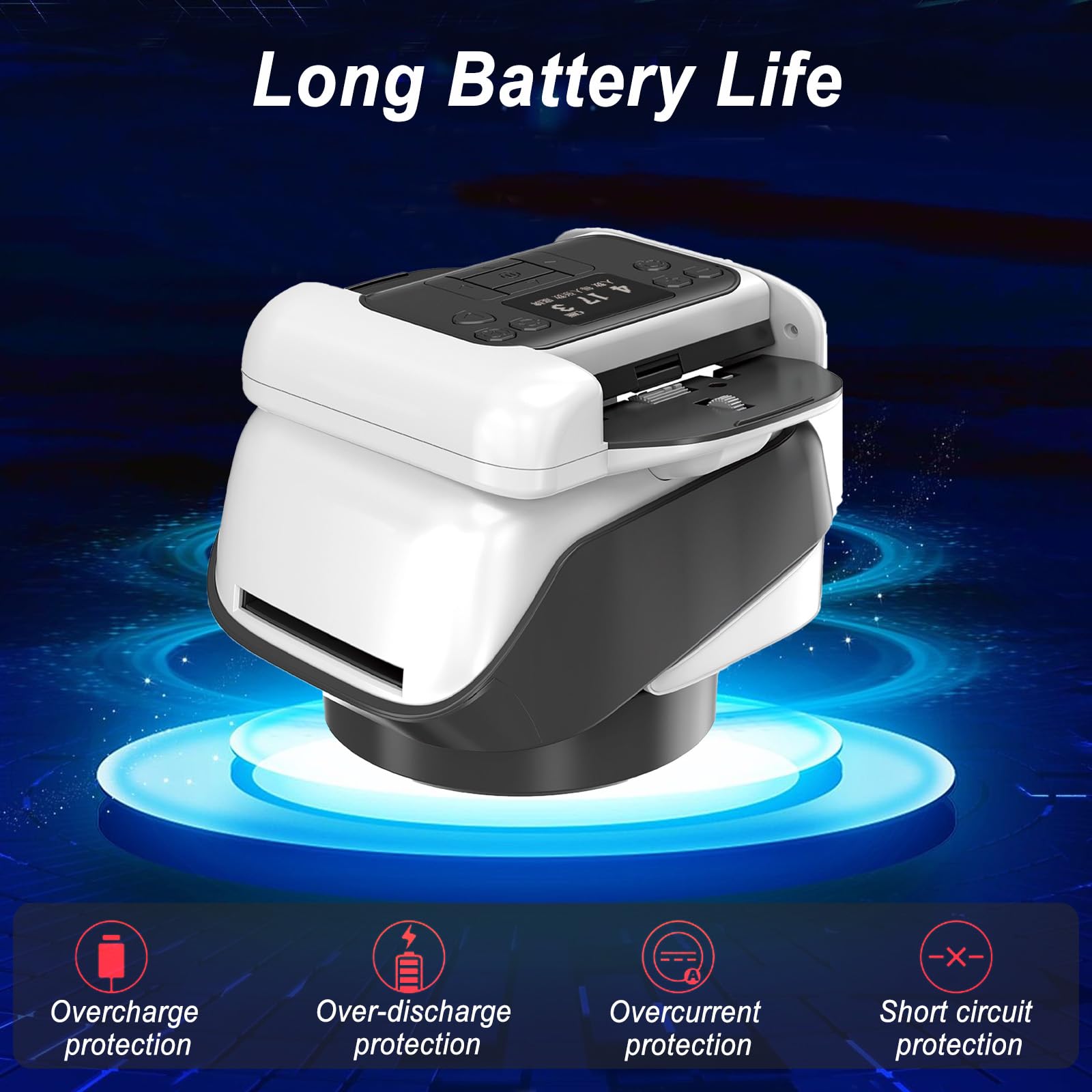 Barajador y Repartidor Automático de Cartas, 2 in 1 Repartidor de Cartas Automático Giratorio, Giro 360° para 1–8 Jugadores para Juegos como póquer, UNO, Blackjack, Texas Hold'em