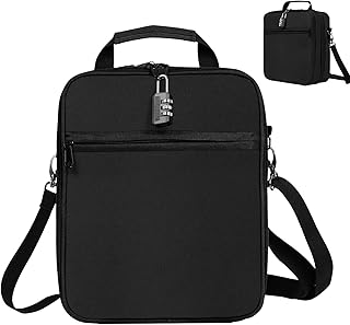 TUSIASC Storage Box with Lock,Game Toy Storage Bags,Toy Box Organizer Portable Lock Box for Personal Items