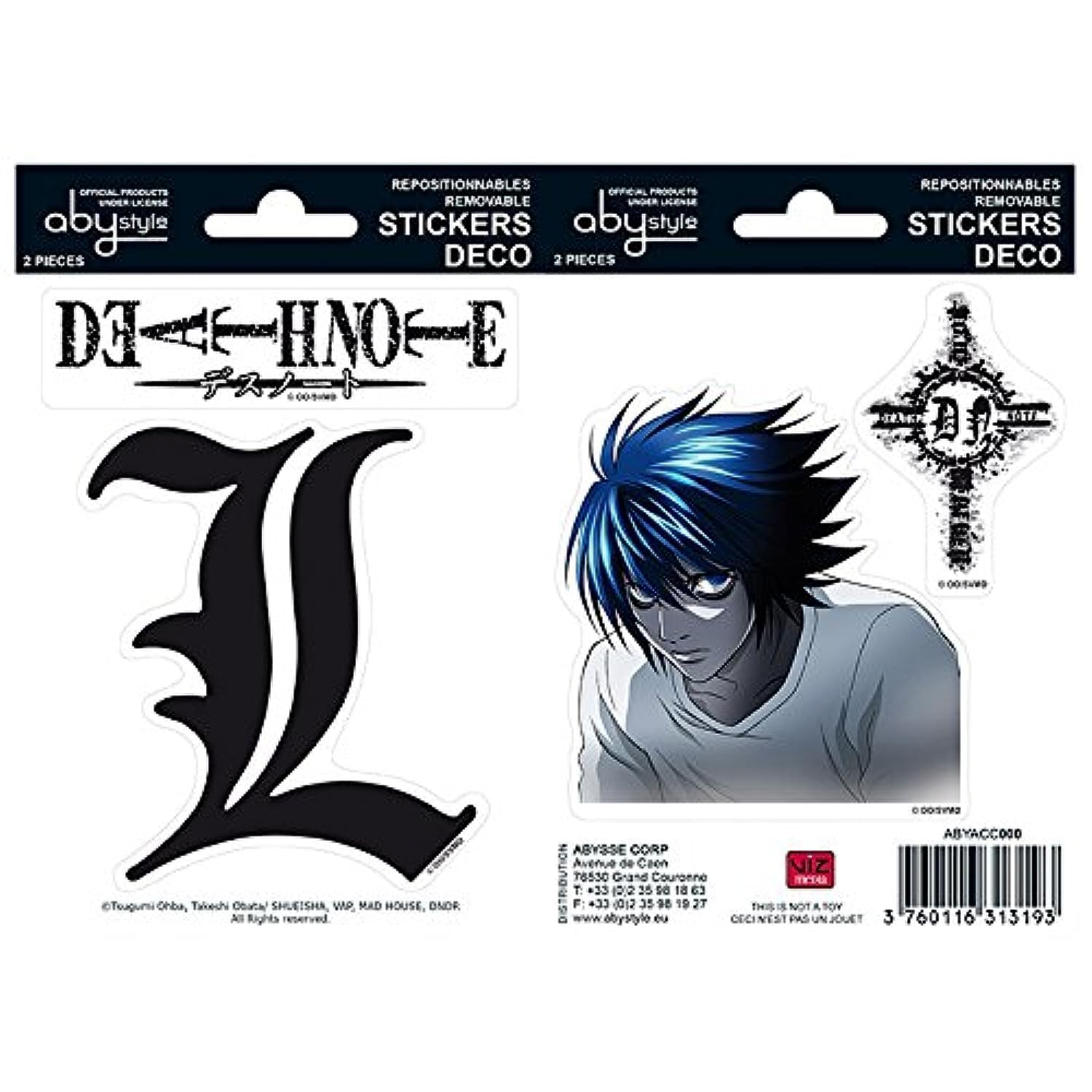 Stickers Death Note 3 DEATH Note Stickers Decal Vinyl Red Anime Theme