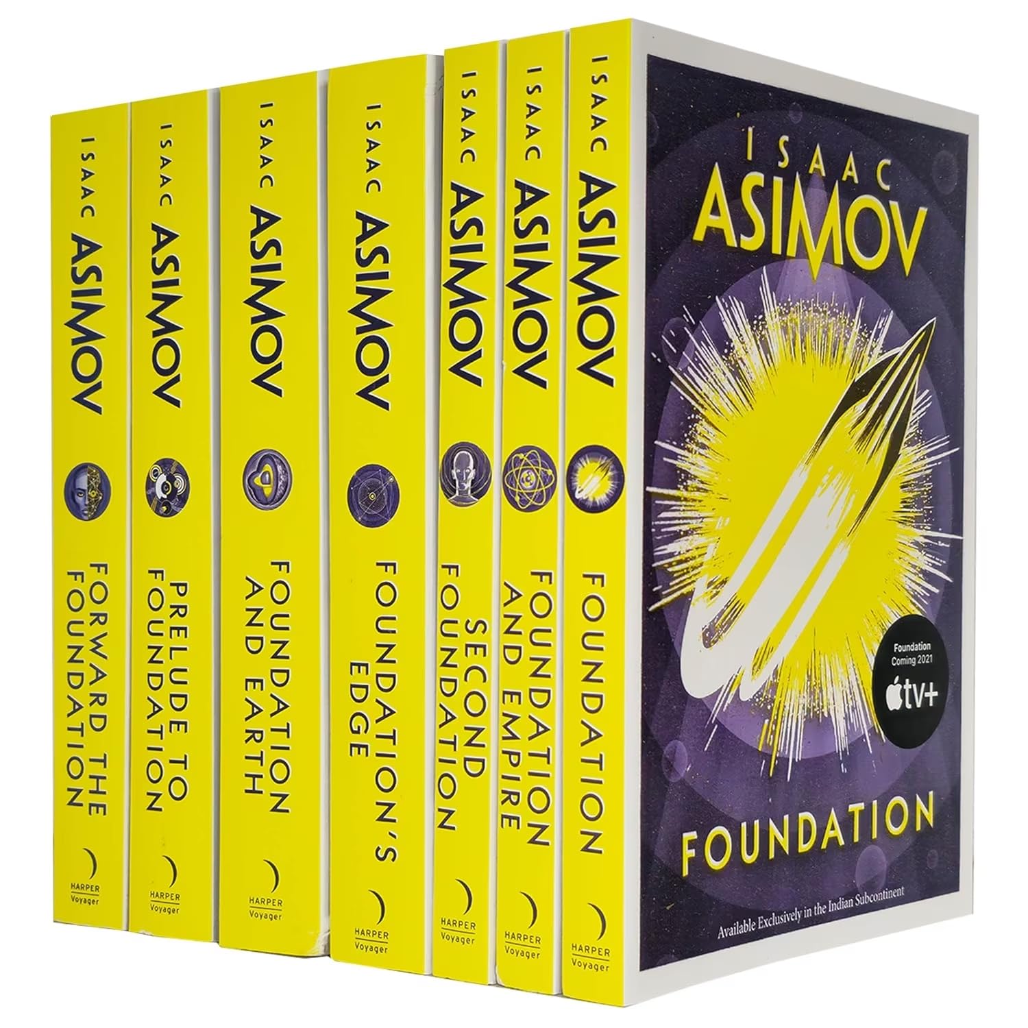 ［ライ］ARBOUR / FOUNDATION SERIES Isaac Asimov The Foundation Series 7 Books Collection Set