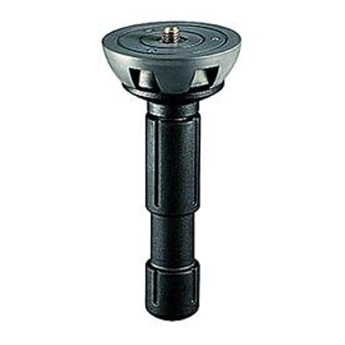 Manfrotto Nivelador de media bola 520Ball con tornillo de 3/8 pulgadas para trípodes de tazón de 2.953 in