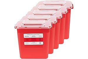 2 Gallon Sharps Container: A Secure, Medical-Grade Biohazard Disposal Solution