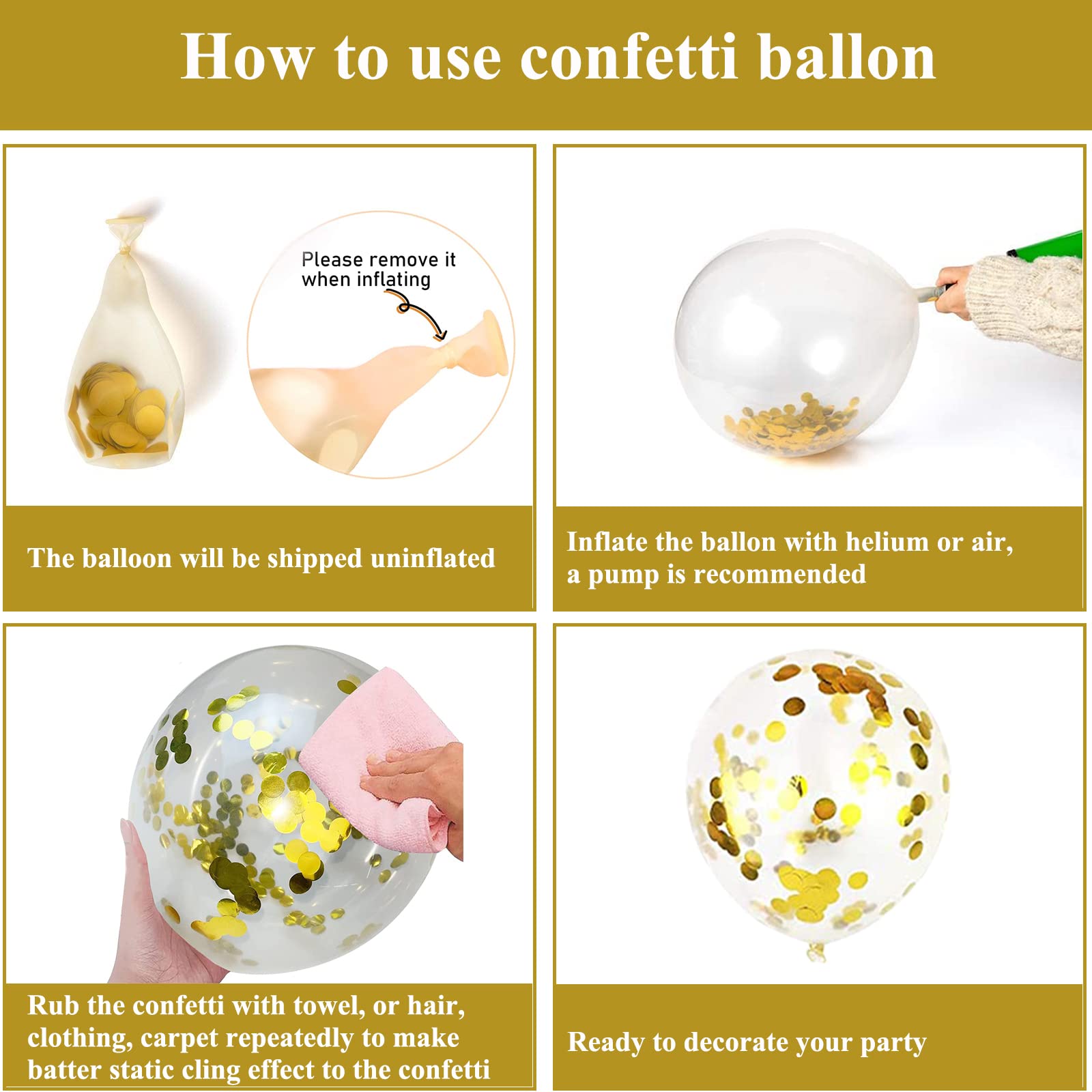 Palloncini Numero 60 Oro - Decorazioni Compleanno Con Elio, 101cm - Foto 8