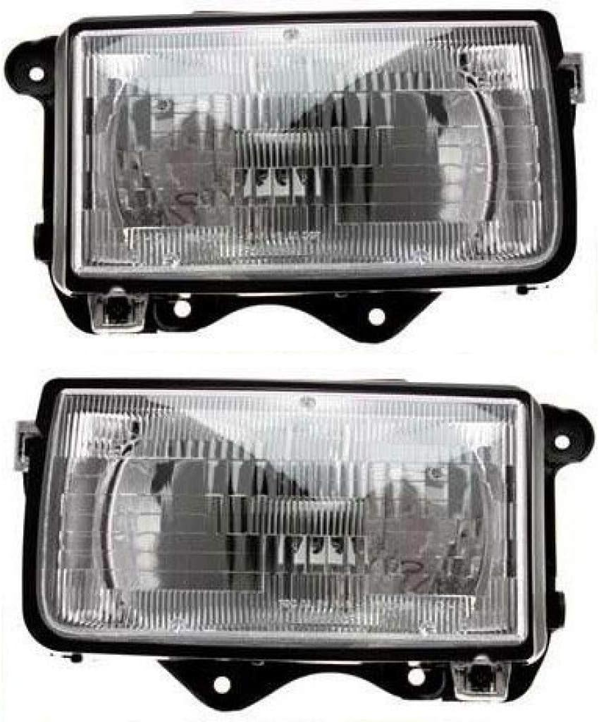 For Honda PasSport Headlight Assembly 1994 95 96 1997 Driver and Passenger Side Pair/Set | IZ2502101, IZ2503101 | 8943146262, 8943146253