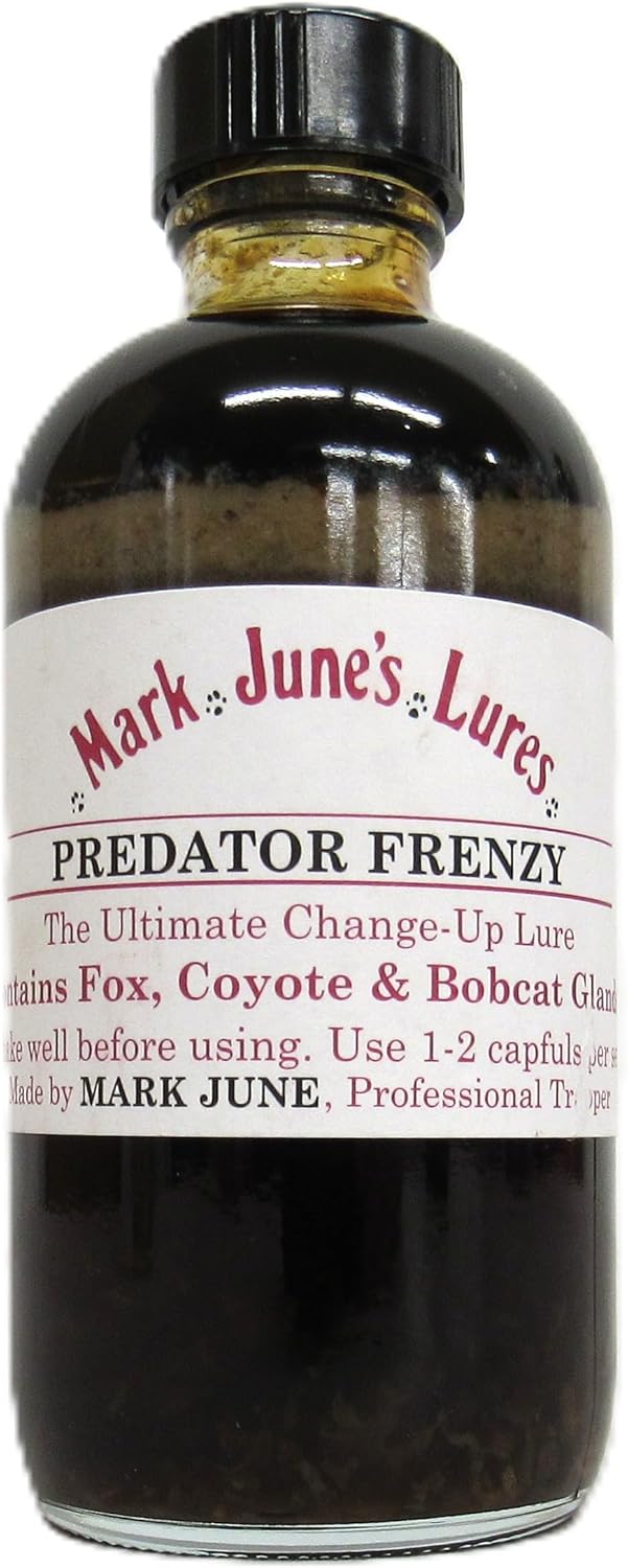 Predator Frenzy - Mark June's Lures 4 Ounce Bottle Trapping Supplies