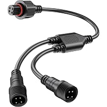 Y-Splitter for Govee Outdoor Flood Lights H7057 H7058 H7062 H7060 H7061