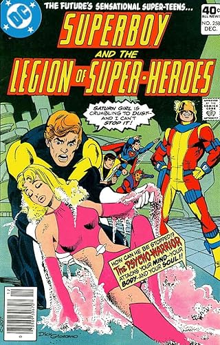 Superboy and the Legion of Super-Heroes #258 FN DC comic book