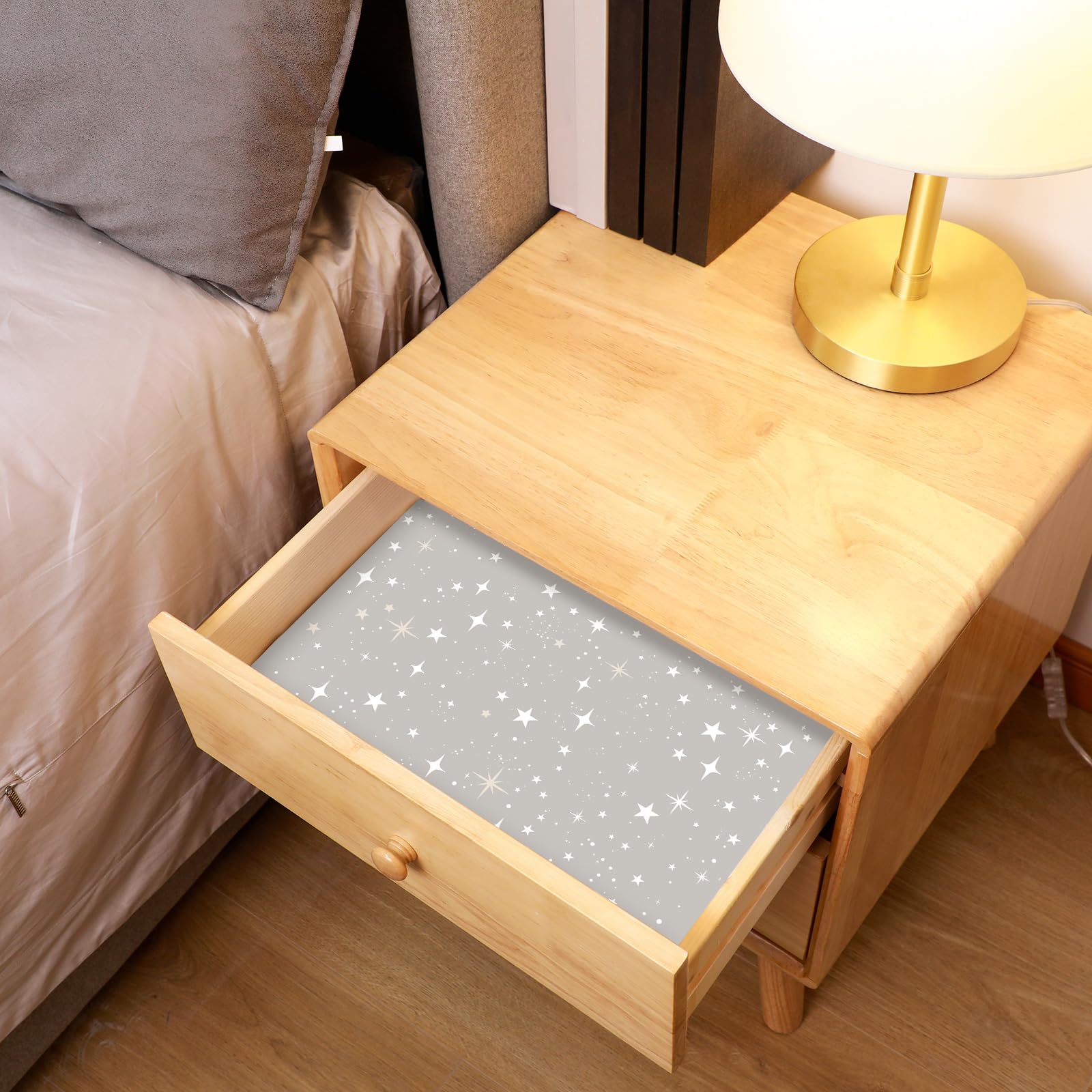dresser drawer liners Eersida 20 Sheets 14 x 19.5 Inch Scented for Non Adhesive Fragrant Drawer Liners Paper for Bedroom Kitchen Cabinet Home Shelf Closet(Star) : Home & Kitchen and more Size:S 0/2 Mermaid Vintage Crystal rebecca Light Green
