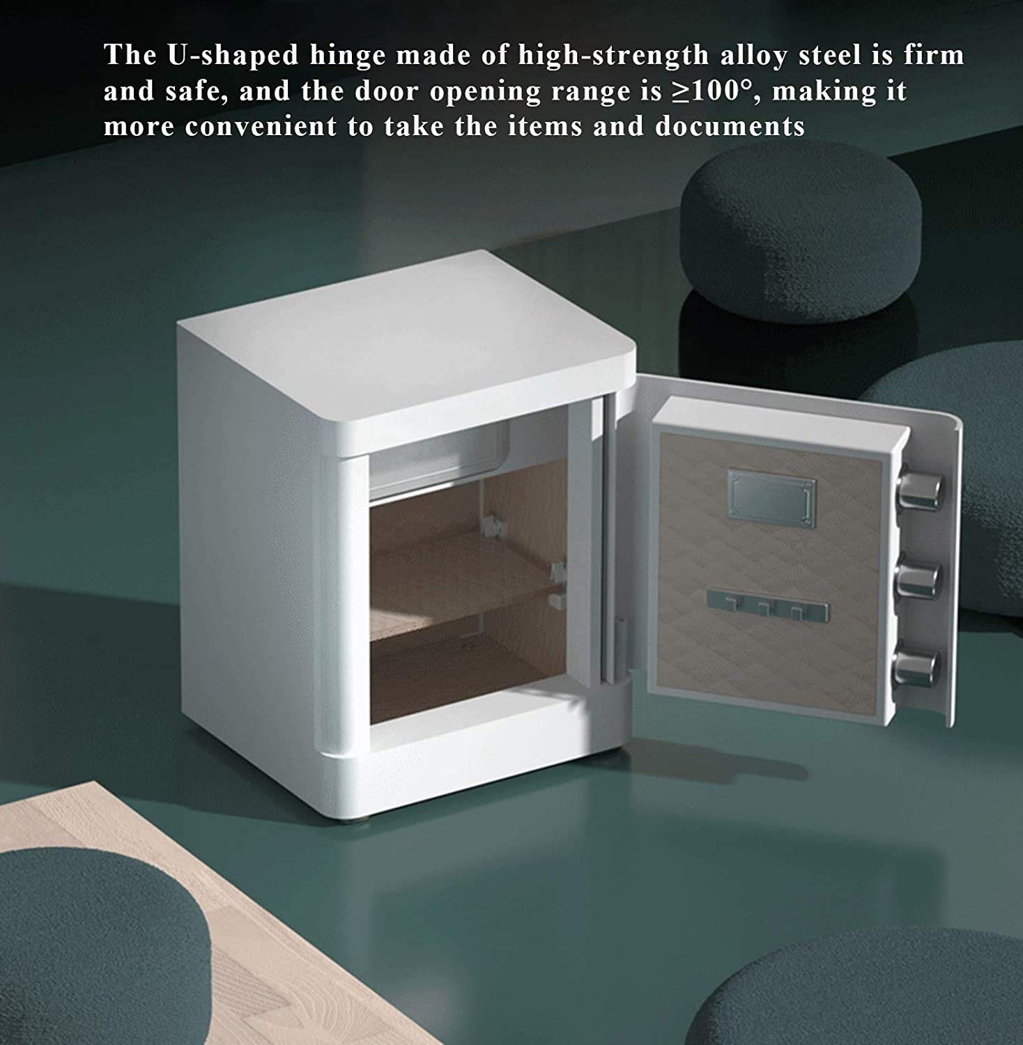 Sejf, Electroni Large Wit Keypa Protec Mone Lapto Jewelr Dokument Fo Hom Offic Ca Safe
