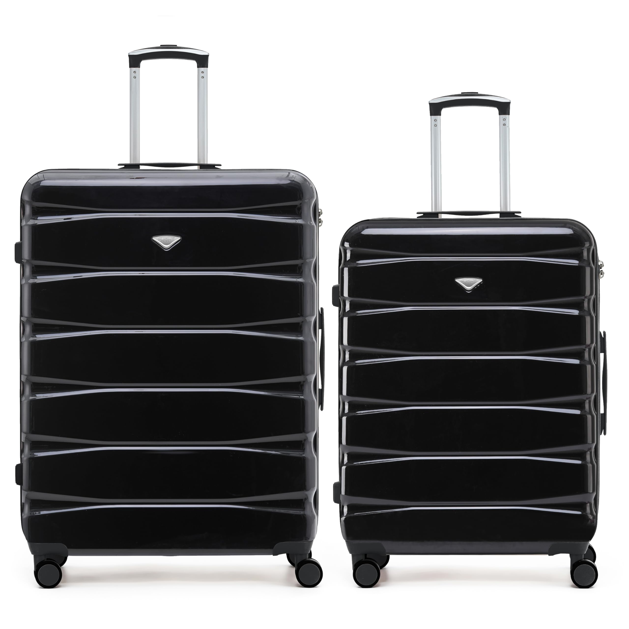 Flight Knight Underseat Cabin Suitcase 45x36x20cm | Free Hand Luggage for EasyJet & Wizz Air | Lightweight ABS Hard Shell with 8 Silent-Glide Spinner Wheels | Max Space Travel Bag — view 166