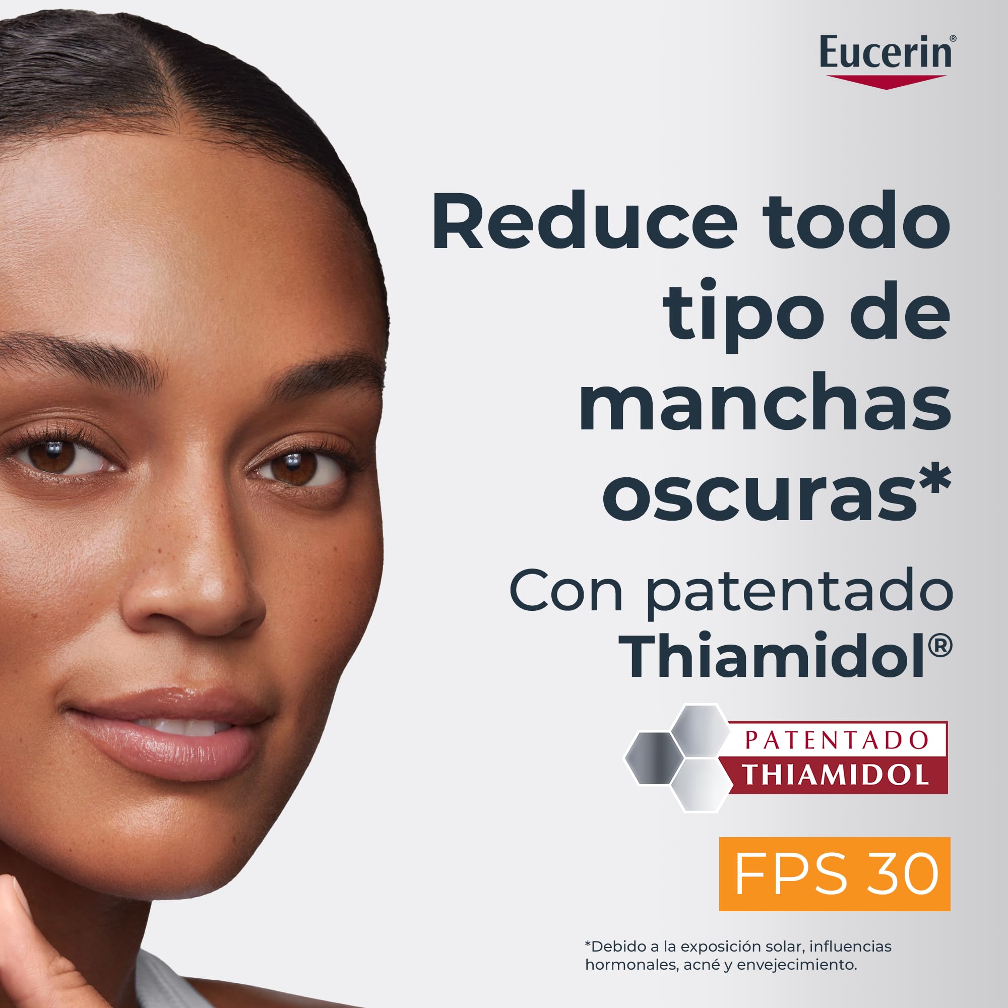 Eucerin Anti-Pigment Crema de Día con FPS 30 (50 ml), crema antimanchas para una piel más uniforme y radiante, con filtros UV y Thiamidol, hidratante facial para todo tipo de pieles