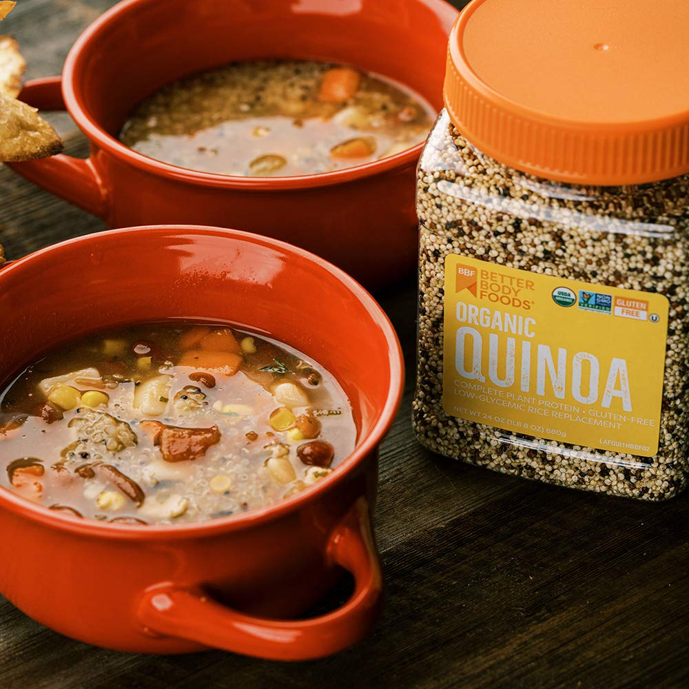 Buy BetterBody Foods Organic Quinoa, Vegan, Complete plant protein