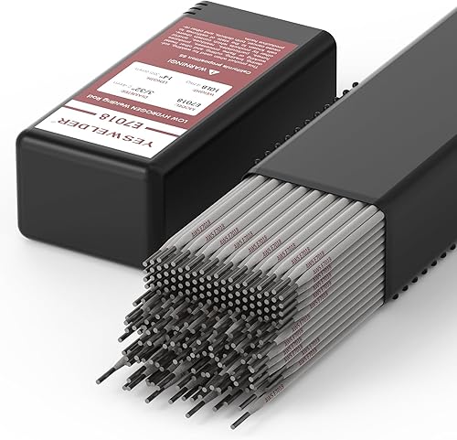 YESWELDER E7018 332 '' electrodos bajos del palo del acero de carbono del hidrógeno de Rod de soldadura 10LB