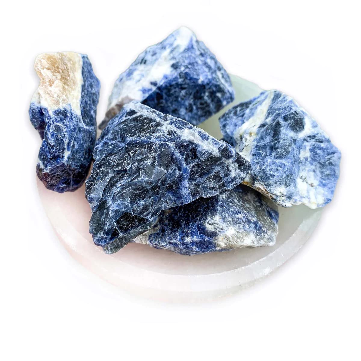 Divinity Sodalite Raw Rough Stones. Weight: 100 to 150 Grams Approx. | Pack of 1 to 4 Beautiful Natural Raw Stones depending on Raw Crystal Stone Size | Hand Picked and Cleaned (B0BSTWX6Y2) Amazon Price History, Amazon Price Tracker