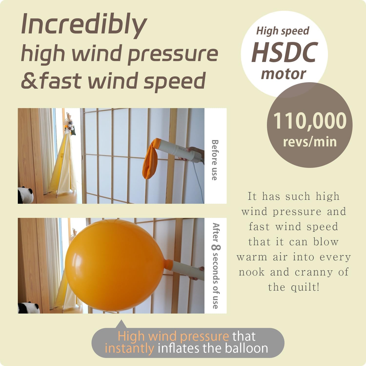 Retractable Bed Warmer for Bedding Comfort, 5-Minute Quick Warm up, 700W High Power, Sweat Drying, 4 Modes with Timer, Slim Body Design, Stick Type Futon Dryer, Blanket Warmer