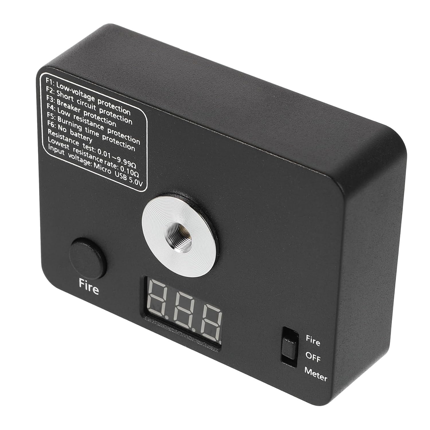 Portable Ohm Resistance Tester Coil Tool for Electricians and DIY Circuit Measurement Device for Accurate Electronics Repair and Building Platform Use