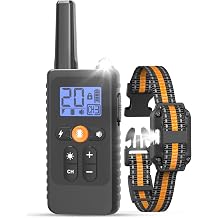 Dog Shock Collar with Remote Control for 8-120 lbs Small Medium Large Dogs