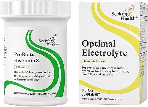 Vista 9 de Seeking Health ProBiota HistaminX Probiótico nutricional probiótico vegetariano 10 mil millones de UFC por porción 60 cápsulas vegetarianas