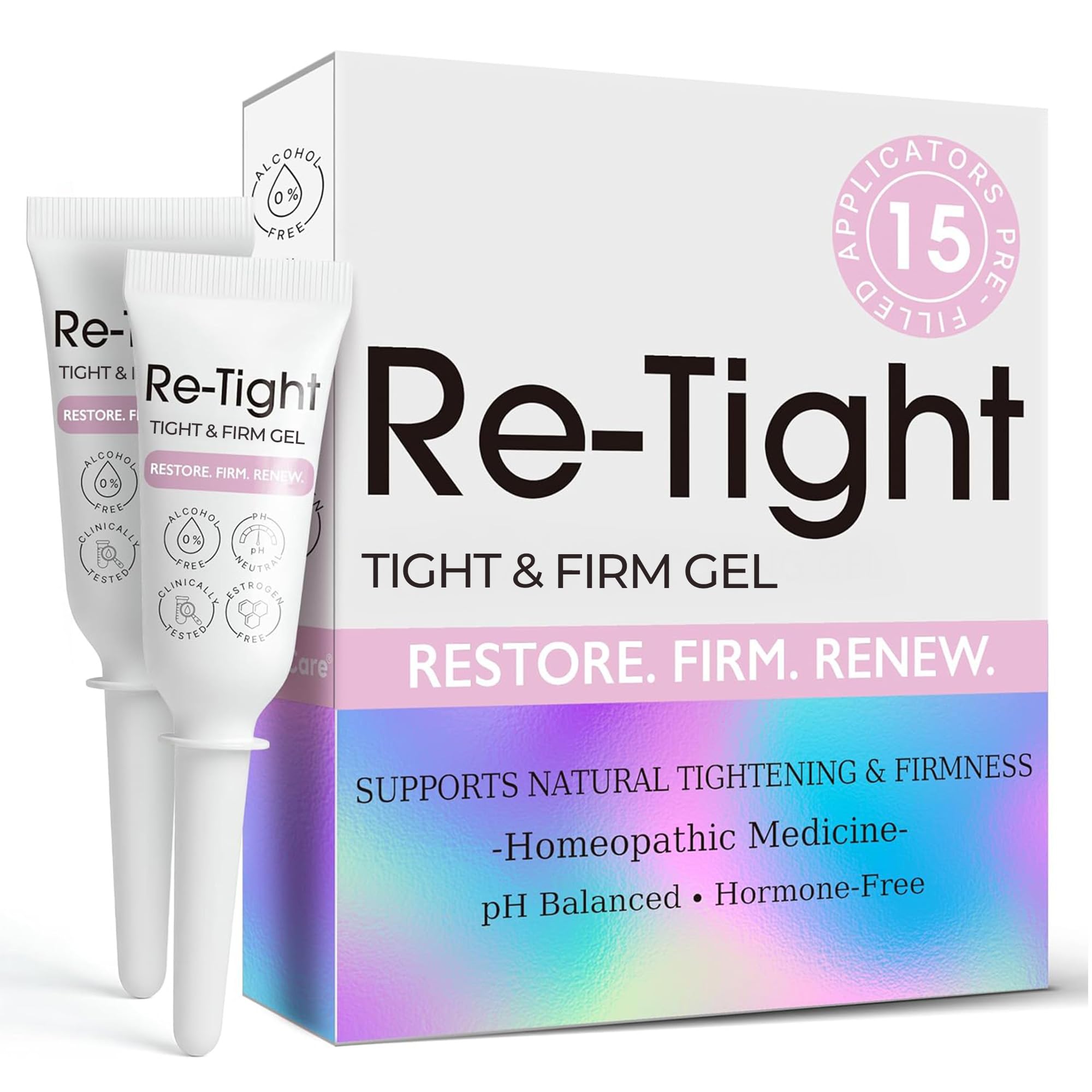 Vag Tightening Gel für Intime Hydratation & Verjüngung – Natürliche Straffungsunterstützung für Vag-Gesundheit – Feminines Pflegegel für Trockenheit, Festigkeit und Feuchtigkeitsausgleich, 15