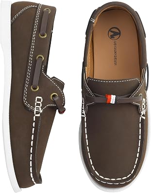 HOMEHOT Boys Slip on Loafers Causal Boys Dress Shoes Little Kid/Big Kid