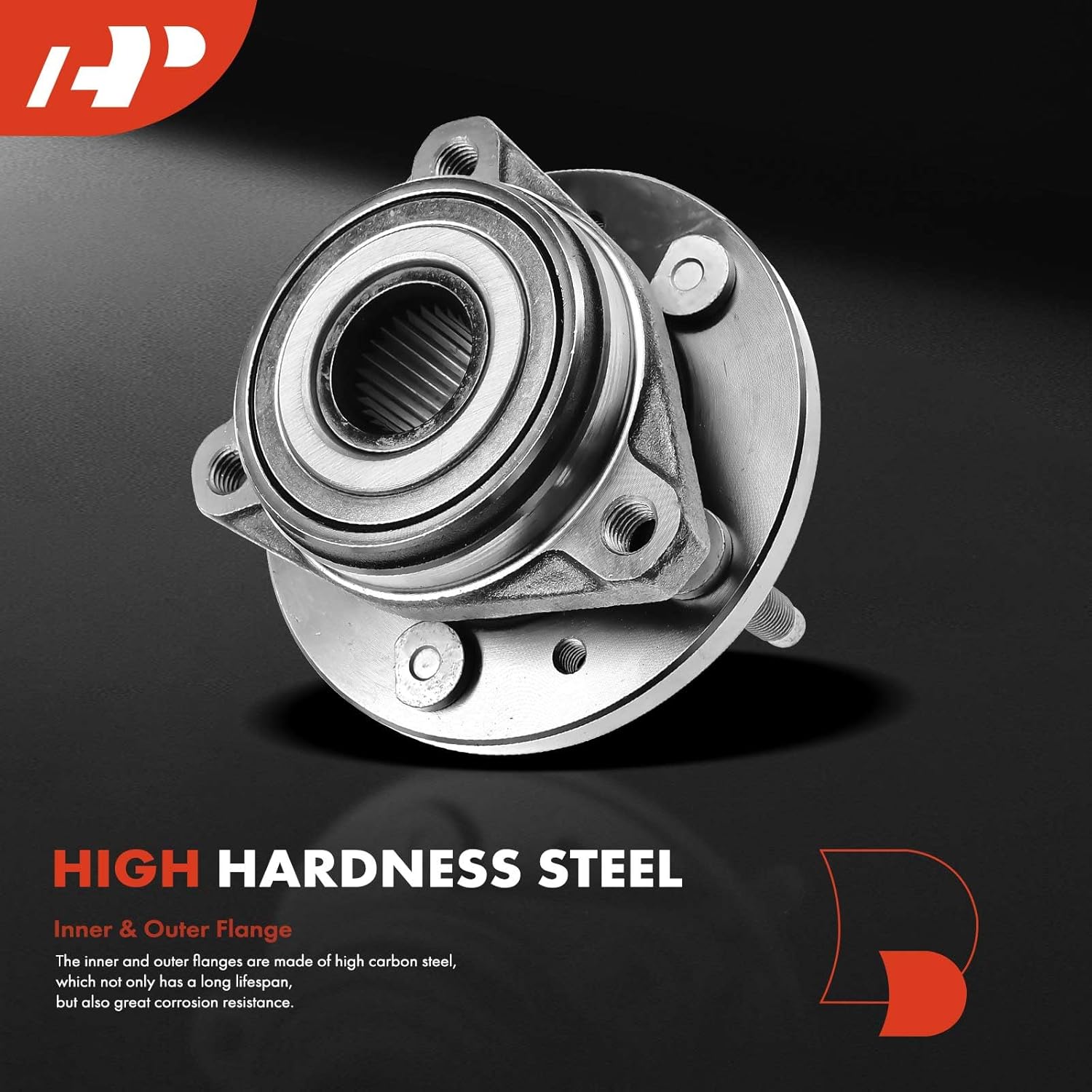 A-Premium Front Wheel Bearing and Hub Assembly with 5-Lug Compatible with Ford Windstar 1998-2003