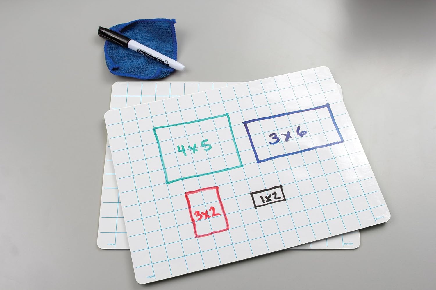 Teacher Created Resources Math Grid Dry Erase Boards (TCR77253)