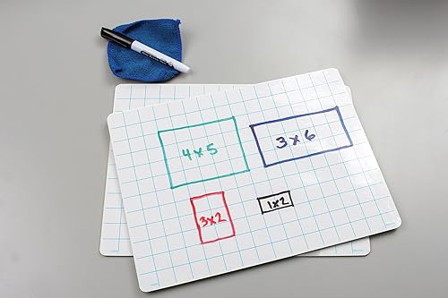 Miniatura 7 de Teacher Created Resources Pizarras de borrado en seco de doble cara, paquete de 10