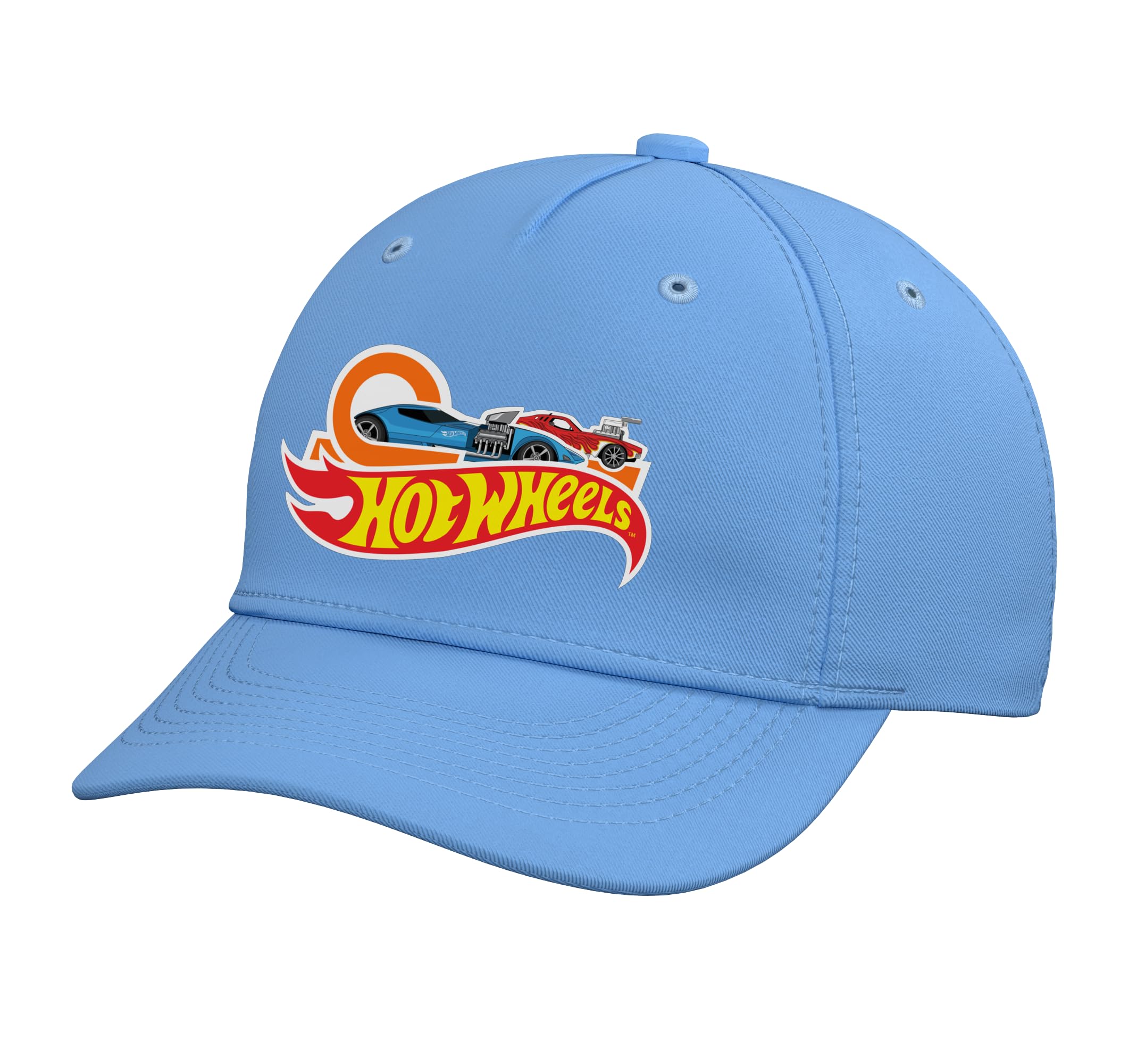 Logo and Cars Adjustable Baseball Hat